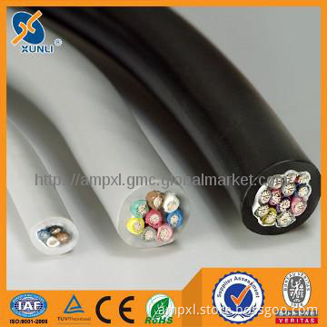 Shielded and non-shielded power cable with PVC